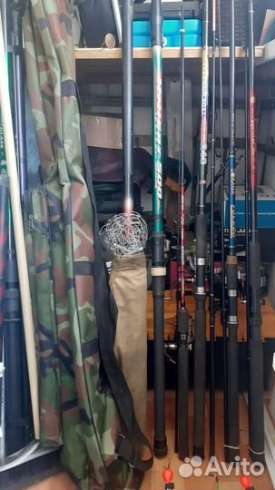 Спининги и удочки бу