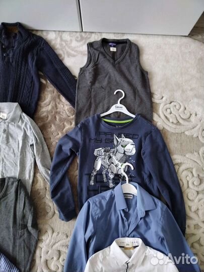 Рубашки и джемпер для мальчика