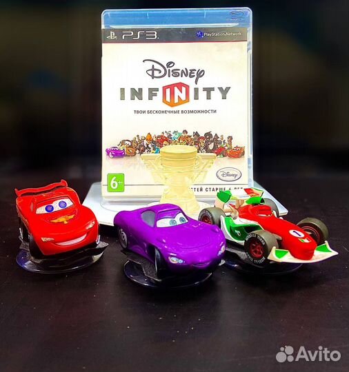 Набор Disney Infinity 1.0 Тачки PS3 Б/У