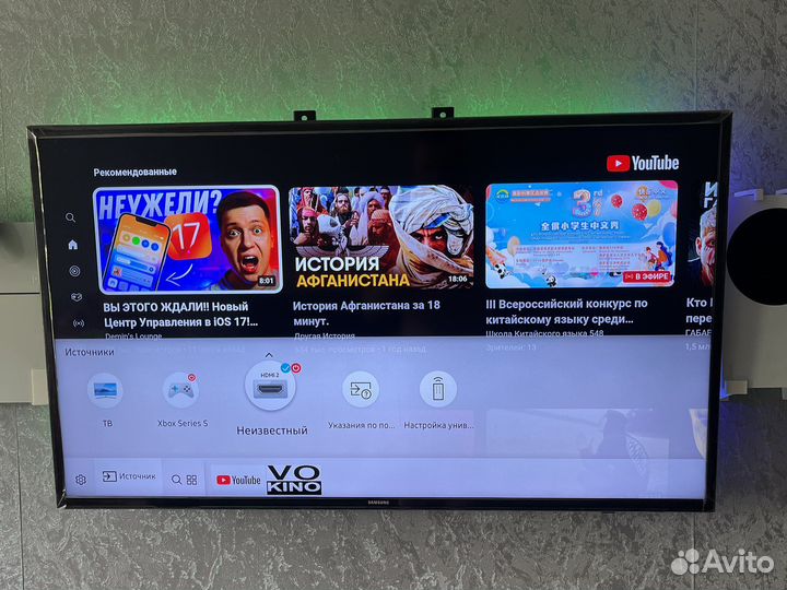 Телевизор smart TV Samsung 43 4k HDR10
