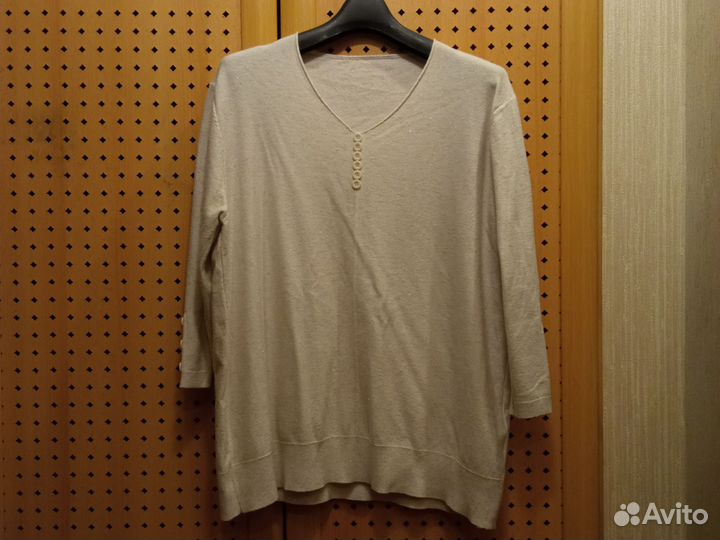 Светлый джемпер 48/50 размер