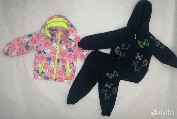 Вещи пакетом для девочки 2-3 года