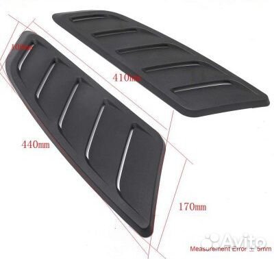 Диффузор на капот универсальный