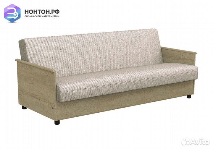 Диван книжка Вега-Ламино бежевый