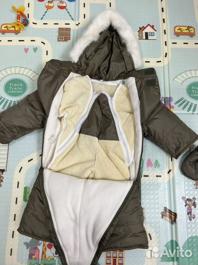 Зимний комбинезон 74 новый осень-зима