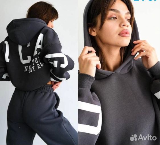 Спортивный костюм женский на флисе новый
