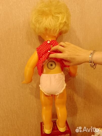 Кукла СССР, Марина, флиртующие глаза, кукла 48 лет