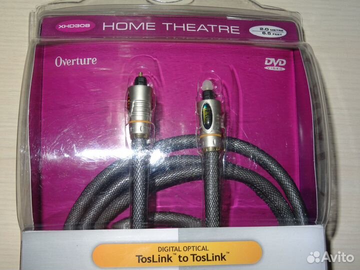 Ixos XHD308-200 Digital Optical Toslink to Toslink
