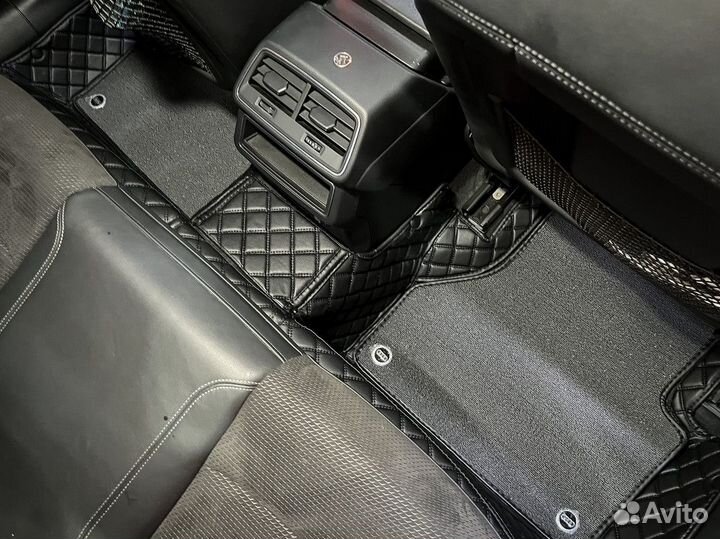 3D коврики из экокожи 3Д