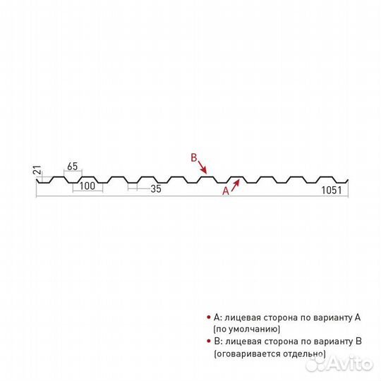 Профнастил С21 Стинержи Graphite45