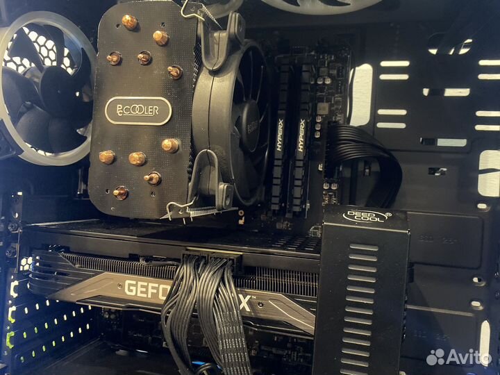 Игровой компьютер ryzen 7/ RTX 3070/SSD 1 TB