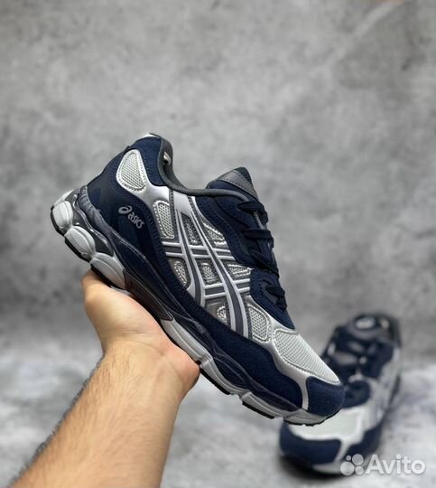Кроссовки asics urban core синие