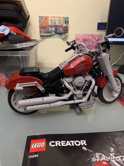 Конструктор lego creator 10269 Мотоцикл Fat Boy