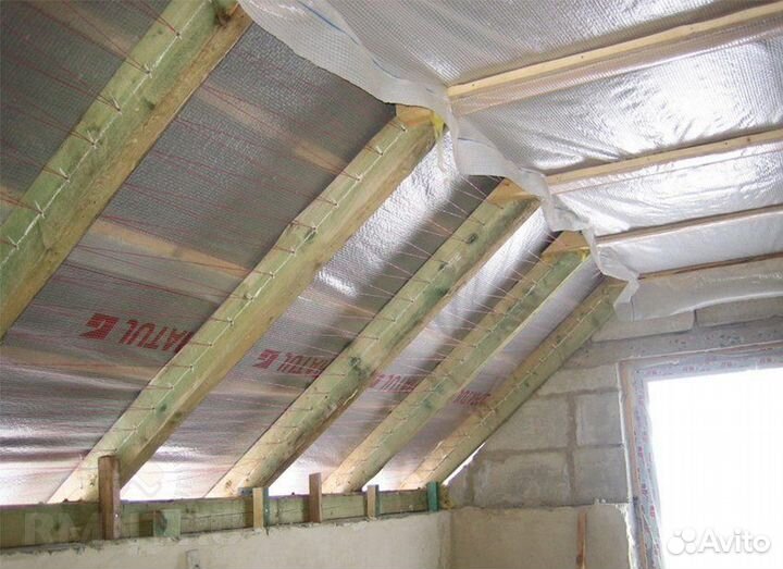 Утепление кровли, перекрытий, крыш, стен