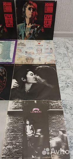 John lennon на виниле состояние идеальное