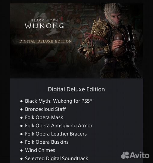 Black Myth: Wukong Deluxe Edition - прокат PS5