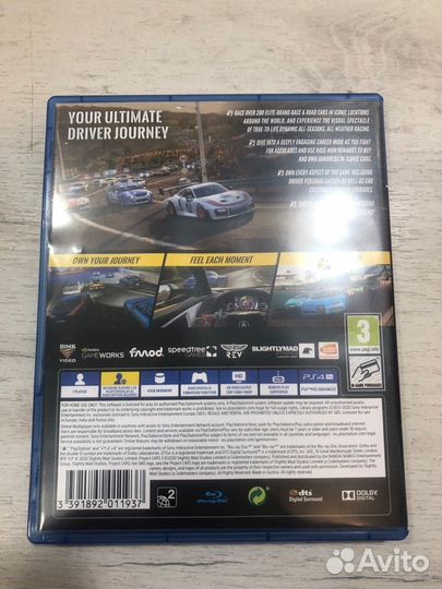 Project Cars 3 для Sony Ps4