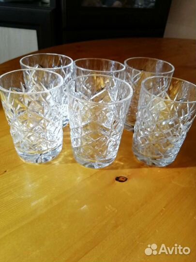 Рюмки и фужеры хрусталь