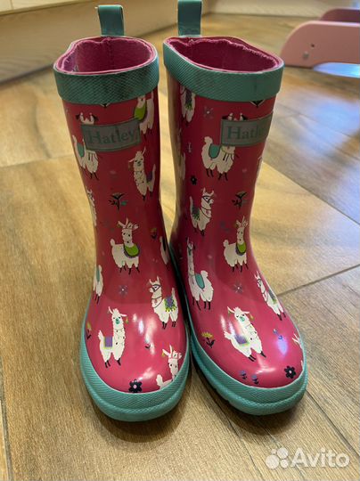 Hatley сапоги для девочки 28р