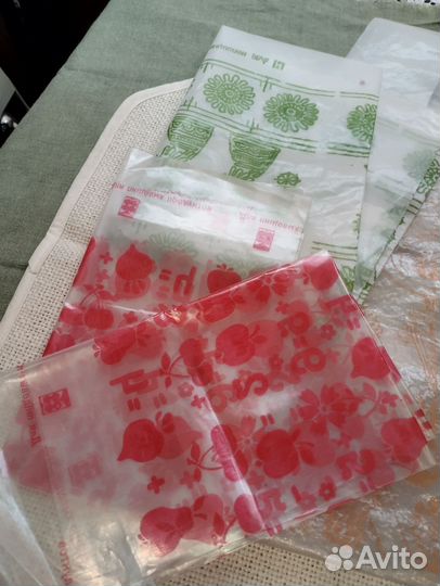 Целлофановые пакеты СССР