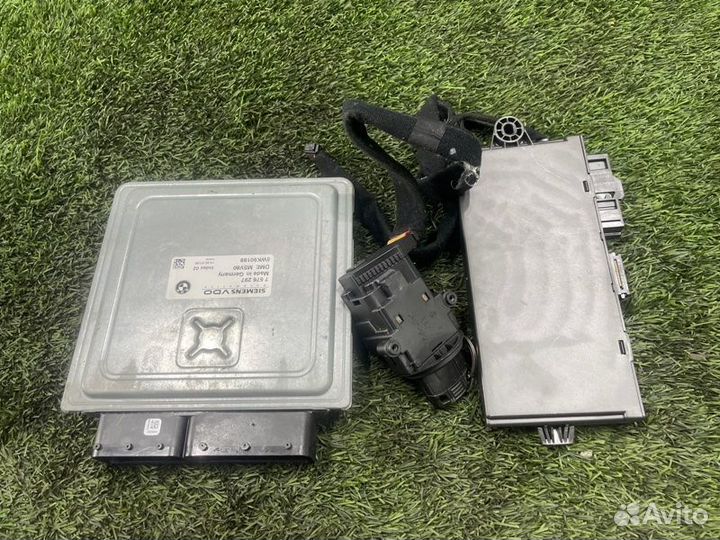 Комплект Cas Dme ключ Bmw 5 E60 N52B25 2007