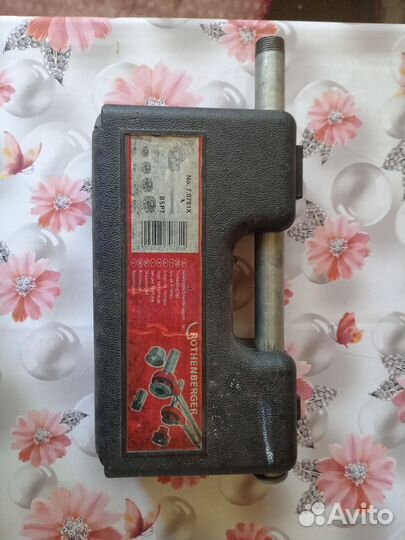 Набор клуппов rothenberger bspt с трещеткой