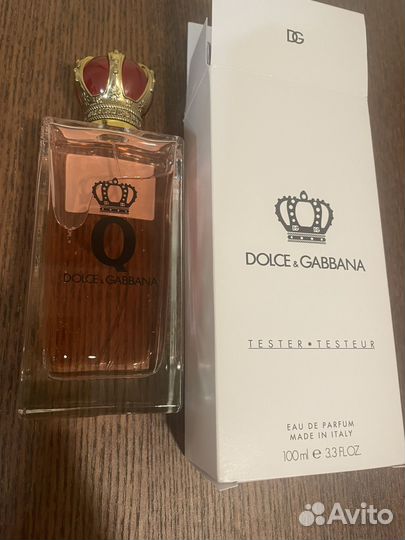 Q by dolce gabbana 100ml оригинал