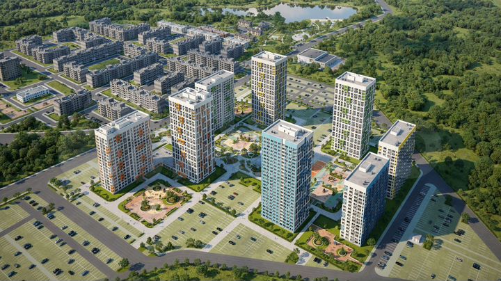 2-к. квартира, 62,5 м², 6/25 эт.