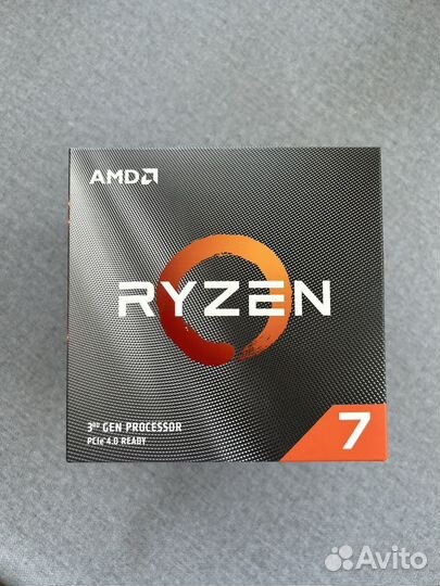 Коробка от процессора AMD Ryzen 7 3800X