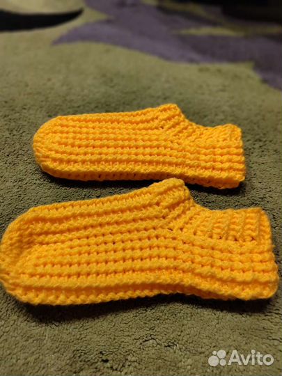 Носочки вязаные ручной работы