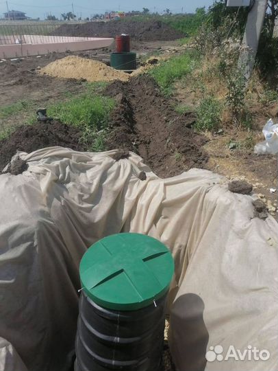 Установка канализации септик под ключ