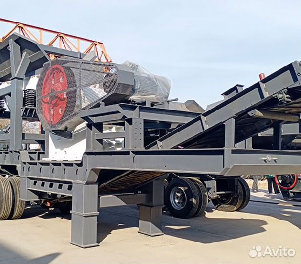 Мобильная щековая дробилка MZ9638E69