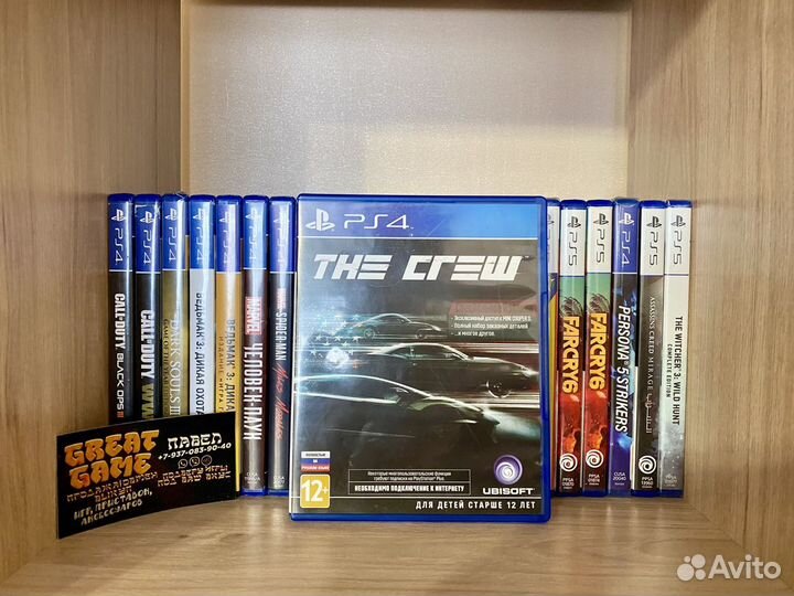 Игры PS4: The Crew