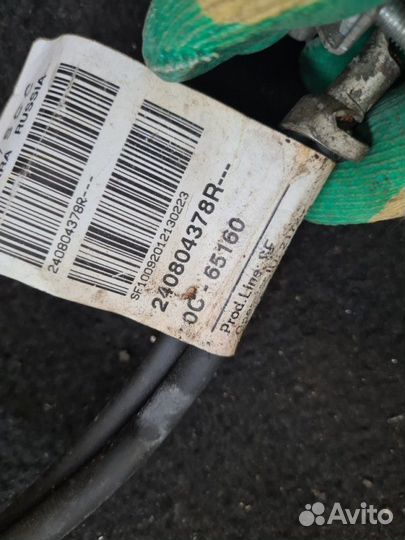 Клемма аккумулятора Renault Duster 1 1.6 K4M 2012