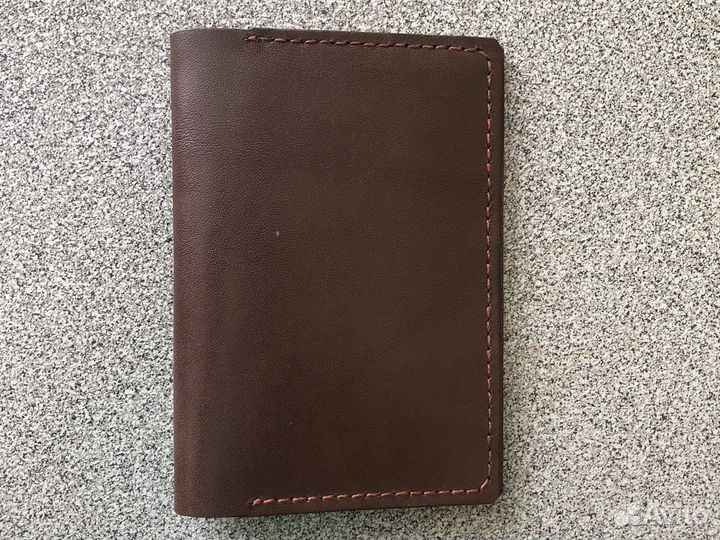 Обложка для автодокументов натуральная кожа