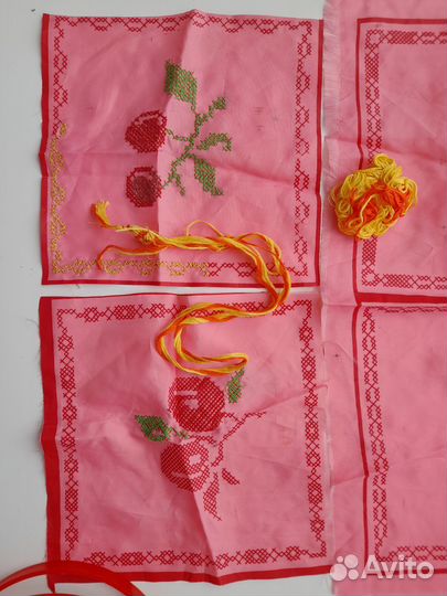 Набор для вышивания СССР детский