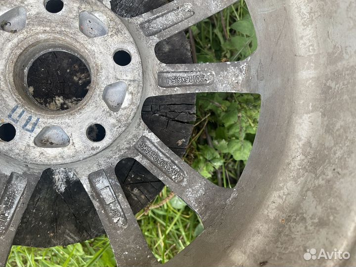 Литые диски r16 на Vag