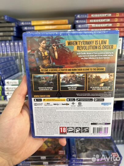 Far cry 6 ps5 диск новый