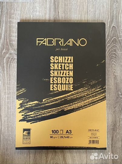 Блокнот для эскизов Fabriano “Schizzi”