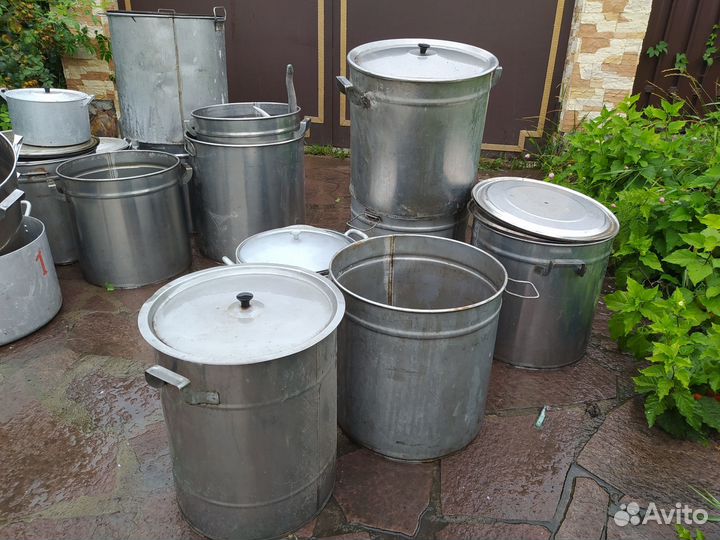 Баки нержавейка из нержавейки 30, 50, 80 л