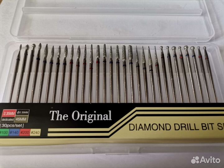 Набор фрез для маникюра Новые 30 шт