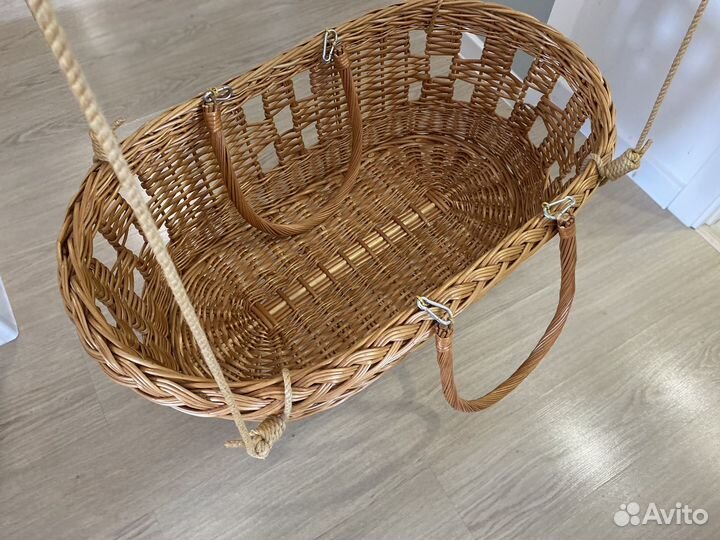 Люлька колыбель плетеная