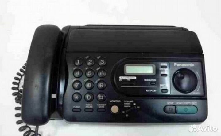 Факс panasonic kx ft 31