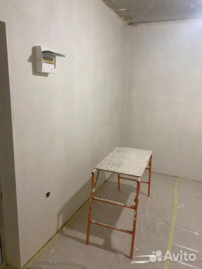 Штукатурка стен по маякам