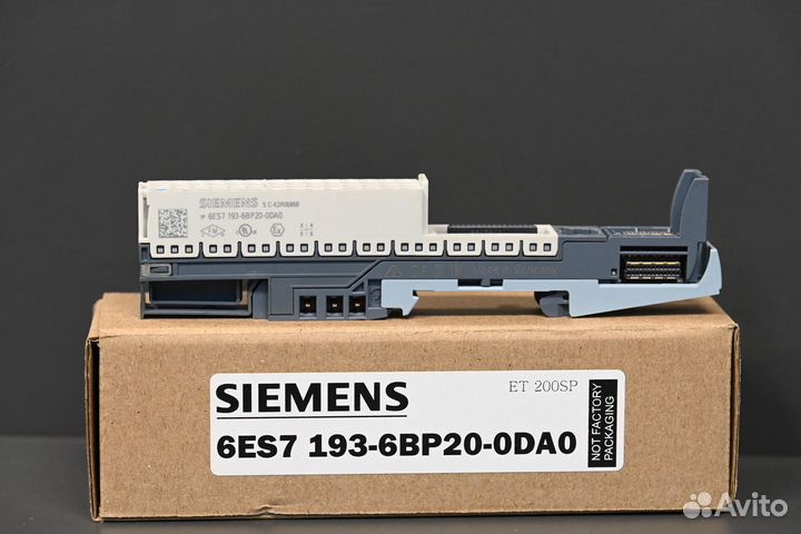 Siemens 6ES7193-6BP20-0DA0 базовый блок, 1 шт