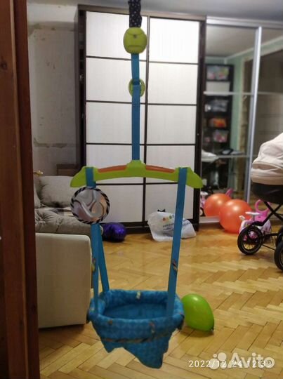 Подвесные качели-прыгунки