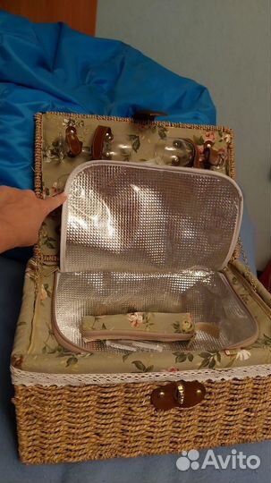 Корзина/чемодан для пикника на 4 персоны