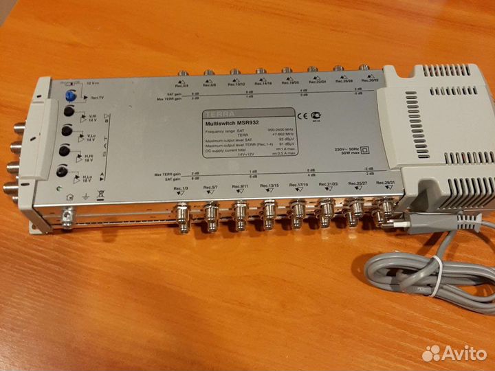 Terra MSR мультисвич 8+1 на 32