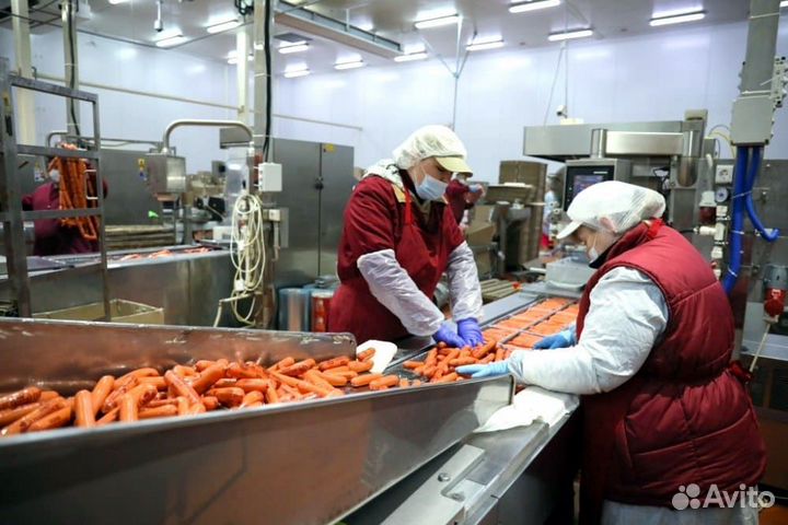 Работа вахтой на успешном колбасном производстве