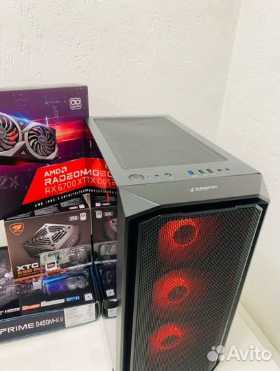 Пушка Ryzen 5 3600X 16 GB SSD+HDD RX6700XT 12 GB